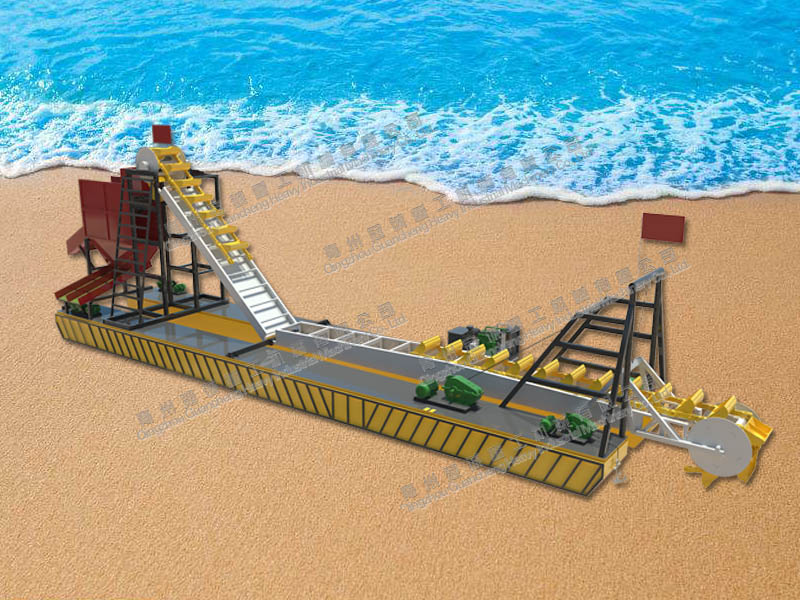 河道淘金船 河道淘金船